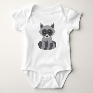 Baby Raccoon Romper
