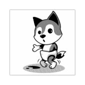 Baby Raccoon Rubberstempel (Afrduk)