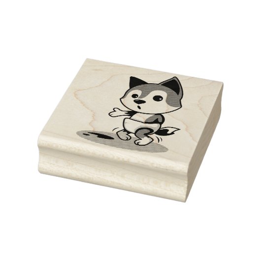 Baby Raccoon Rubberstempel (Stempel)