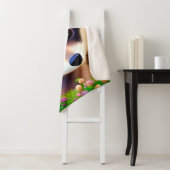 Baby Raccoon Sherpa Deken (In situ)