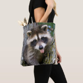 Baby Raccoon Tote Bag (Dichtbij)
