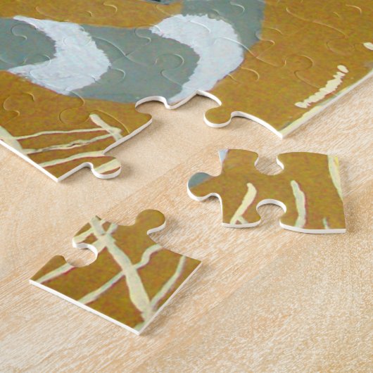 Baby Raccoons Slapend Puzzle Legpuzzel (Zijkant)