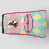 baby racepaardenstaartje golfheadcover (Voorkant)