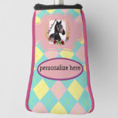 baby racepaardenstaartje golfheadcover (Draai 90)