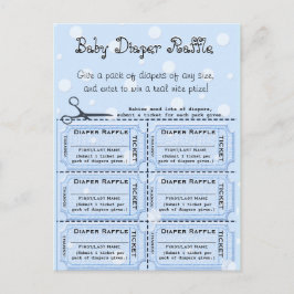 Baby Raffle Tickets Briefkaart