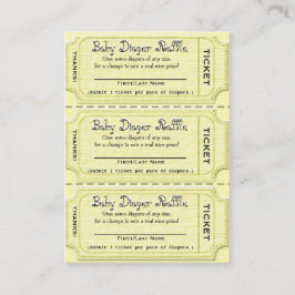 Baby Raffle Tickets Informatiekaartje