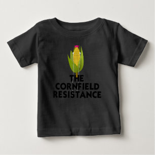 Baby Raglan T-Shirt - De Cornfield Resistance