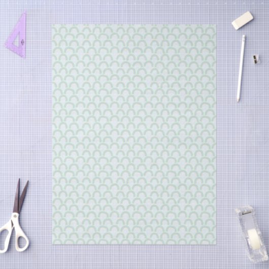 Baby Rainbow Pastel Blue Tissuepapier (Craft)