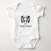 Baby Ram: Het Collectie Ram Romper (Voorkant)