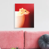 Baby Rat Canvas Afdruk (Insitu (Woonkamer))