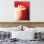Baby Rat Canvas Afdruk (Insitu (Slaapkamer))
