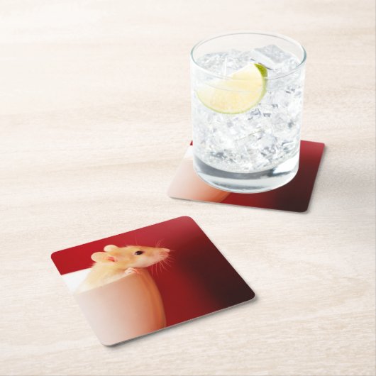 Baby Rat Kartonnen Onderzetters (Insitu)