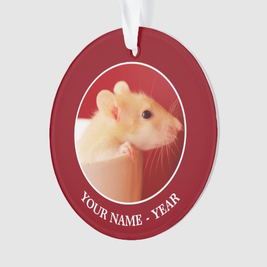 Baby Rat Ornament (voorkant)