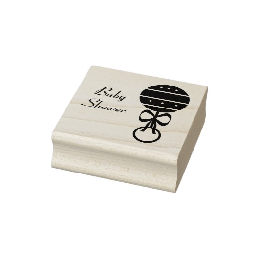 Baby Rattle Art Stamp Rubberstempel (Stempel)