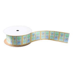 Baby Rattles Satin Ribbon Satijnen Lint