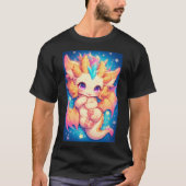 Baby Rave Dragon Anime Art 01 T-shirt (Voorkant)