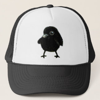 Baby raven trucker pet