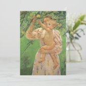 Baby Reaching voor een Apple van Mary Cassatt (Staand voorkant)