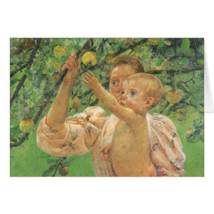Baby Reaching voor een Apple van Mary Cassatt