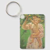 Baby Reaching voor een Apple van Mary Cassatt Sleutelhanger (Voorkant)