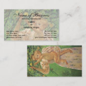 Baby Reaching voor een Apple van Mary Cassatt Visitekaartje (Voorkant / Achterkant)