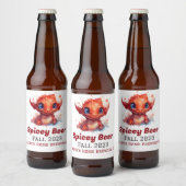 Baby Red Dragon Home Brew Beer Bier Etiket (Flessen)