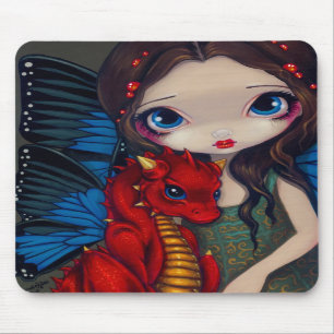 "Baby Red Dragon" Mousepad Muismat