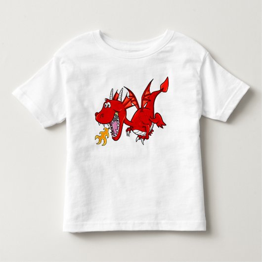 Baby Red Dragon T-Shirt (Voorkant)