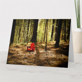 BABY REDNECK Folded Wenskaart Kaart