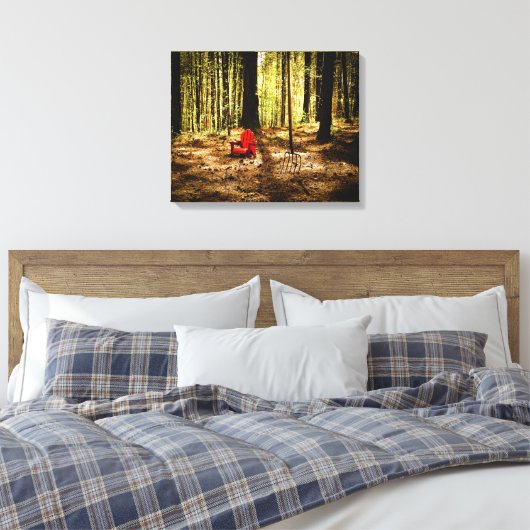 BABY REDNECK Verrekte Canvasafdruk Canvas Afdruk (Insitu (Slaapkamer))