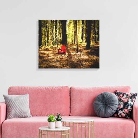 BABY REDNECK Verrekte Canvasafdruk Canvas Afdruk (Insitu (Woonkamer))