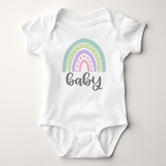 Baby Regenboog Romper (Voorkant)