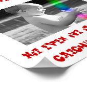 baby-regenboog, TIJDEN ZIJN VERANDERD..., N... Poster (Hoek)