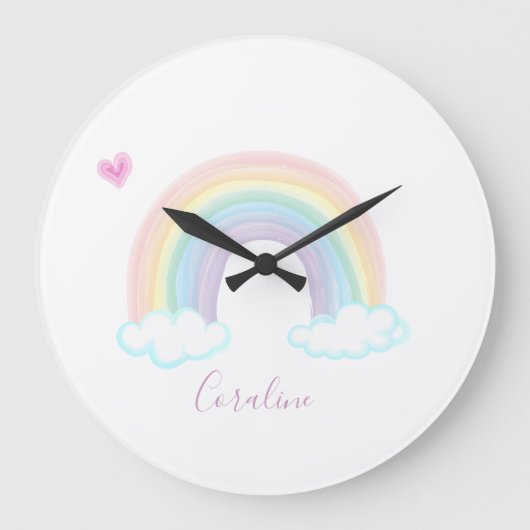 BABY REGENBOOG WATERVERF KLOK (Voorkant)