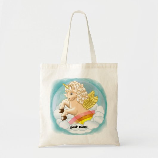 Baby Regenboogontsteking Canvas tas (Voorkant)