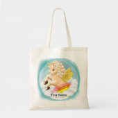 Baby RegenboogUnicorn Tote Bag (Voorkant)