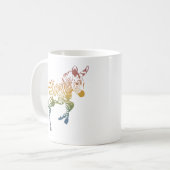 Baby Regenboogzebras Mok (Voorkant links)