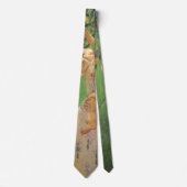 Baby Reikend naar een Appel door Mary Cassatt Stropdas (Voorkant)