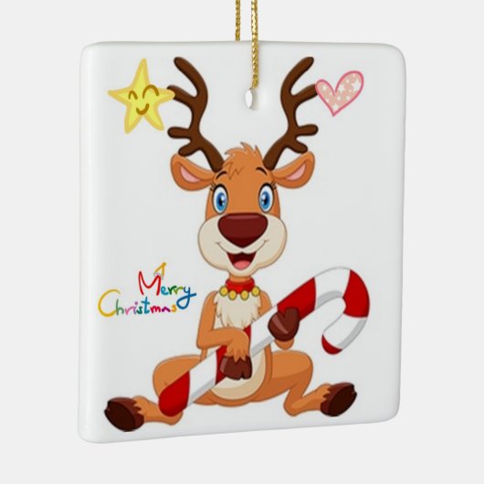 ***BABY REINDEER VAN BABY** CHRISTMAS ORNAMENT (Rechts)