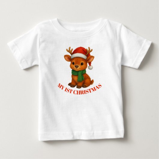 Baby Rendier Eerste Kerstmis (Voorkant)