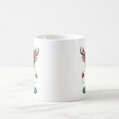 Baby rendier gezicht Kinder kerst Mok (Center)