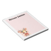 Baby rendier notitieblok (Schuin)