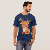 Baby rendier t-shirt (Voorkant volledig)
