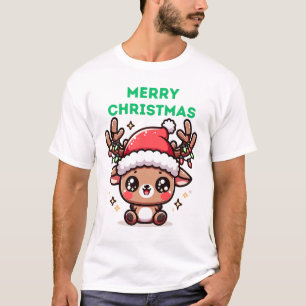 Baby Rendieren - Vrolijk kerstfeest T-shirt