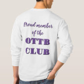 baby renpaard merrie T-shirt (Achterkant)