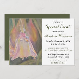 BABY REVEAL PARTY EVENT UITNODIGEN KAART