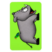 Baby Rhino Magneet (Verticaal)