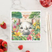 Baby Rhino Party Servet (Insitu)