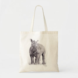 Baby Rhino Tote Bag