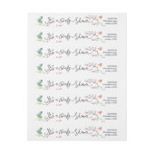 Baby Rhinoceros & Birdies Gedekte Baby shower (Vel)